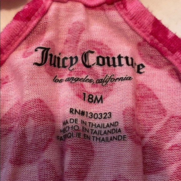 Juicy Couture racer back romper - Picture 3 of 4